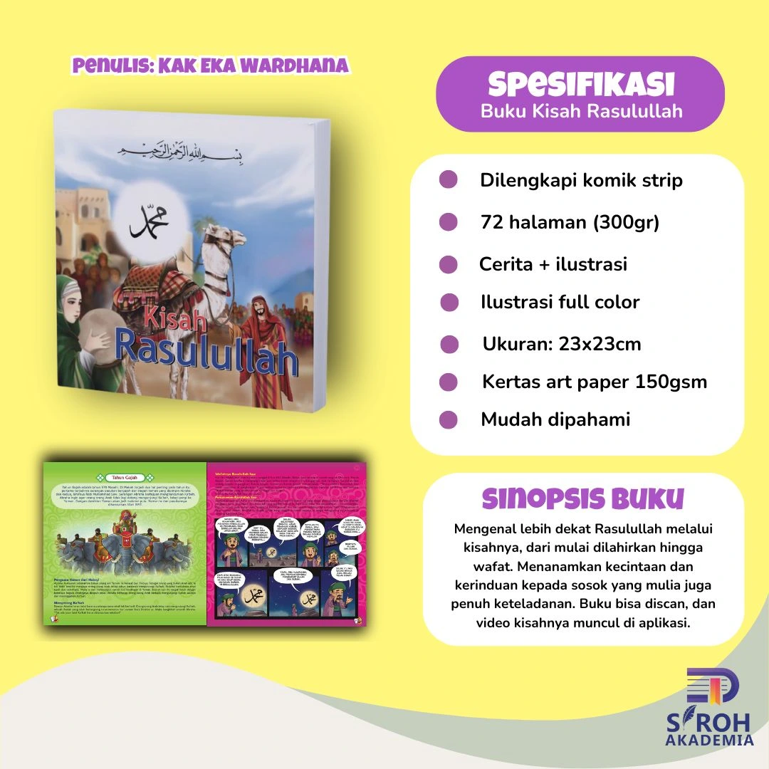 Spesifikasi Paket Kisah Rasulullah