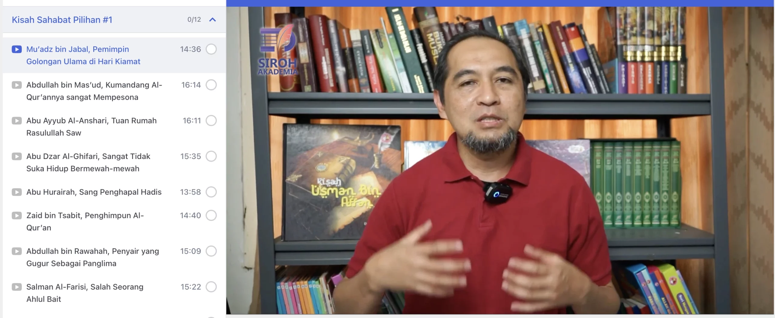 Daftar 12 Kisah Sahabat Pilihan